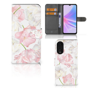 OPPO A78 5G | A58 5G Hoesje Lovely Flowers