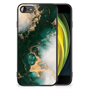 Marmeren Print Telefoonhoesje voor iPhone SE 2022 | SE 2020 | 7/8 Marmer Groen