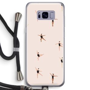 Dancing #1: Samsung Galaxy S8 Transparant Hoesje met koord