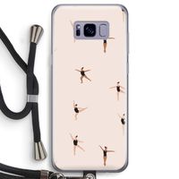 Dancing #1: Samsung Galaxy S8 Transparant Hoesje met koord