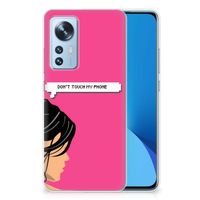 Xiaomi 12 | 12X Silicone-hoesje Woman Don't Touch My Phone