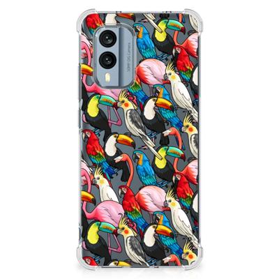 Nokia X30 Case Anti-shock Birds Nokia X30 Case Anti-shock Birds