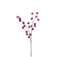 Kunsttak pompom licht paars 100cm