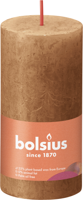 Rustiek stompkaars 100/50 Spice Brown - Bolsius - thumbnail
