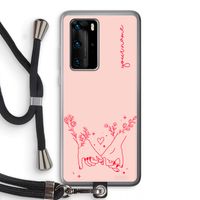 Best Friends: Huawei P40 Pro Transparant Hoesje met koord