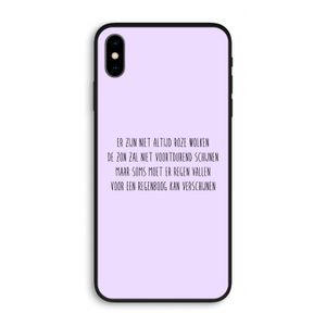Regenboog: iPhone XS Max Biologisch afbreekbaar hoesje