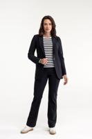 Studio Anneloes Flair Bonded Trousers 94800 9000 Black