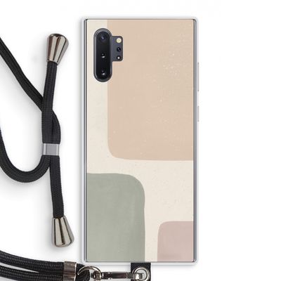 Geo #7: Samsung Galaxy Note 10 Plus Transparant Hoesje met koord