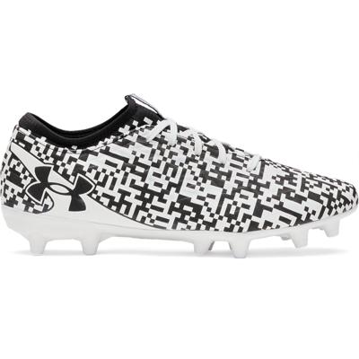 Under Armour Magnetico Select 5 Gras Voetbalschoenen (FG) Zwart Wit