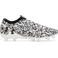 Under Armour Magnetico Select 5 Gras Voetbalschoenen (FG) Zwart Wit