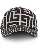 Balmain casquette à motif GG en jacquard - Noir