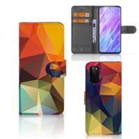 Samsung Galaxy S20 | Book Case | Polygon Color Samsung Galaxy S20 | Book Case | Polygon Color
