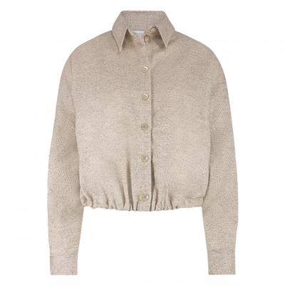 Nukus - Beige | Dames | Jasje | Beige | 3XL | regular | Kamst mode