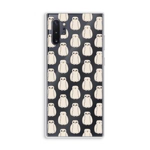 Uilen: Samsung Galaxy Note 10 Plus Transparant Hoesje