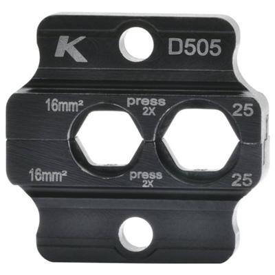 Klauke D505 Persunit 16 tot 25 mm² Geschikt voor merk Klauke
