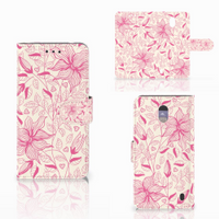 Nokia 2 Hoesje Pink Flowers