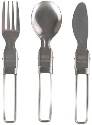 OXFORD cutlery 3-piece mes/loef/fork