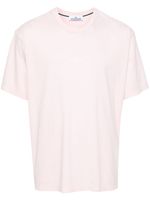 Stone Island t-shirt en coton à logo imprimé - Rose