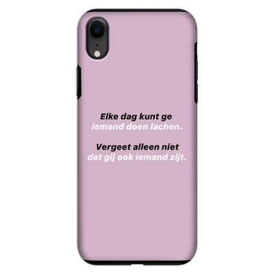 gij zijt ook iemand: iPhone XR Tough Case