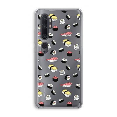 Sushi time: Xiaomi Mi Note 10 Transparant Hoesje