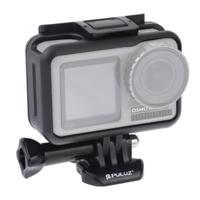 PULUZ standaard Border frame ABS beschermende kooi voor DJI osmo actie met Buckle Basic Mount & schroef (zwart)