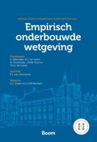 Empirisch onderbouwde wetgeving (Paperback) Empirisch onderbouwde wetgeving (Paperback)