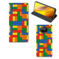 Xiaomi Poco X3 Pro | Poco X3 | Hoesje met Magneet | Blokken