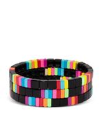 Roxanne Assoulin lot de trois bracelets Midnight Rainbow - Noir