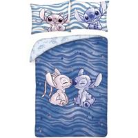 Disney Lilo & Stitch Dekbedovertrek, True Love - Eenpersoons - 140 x 200 cm - Katoen