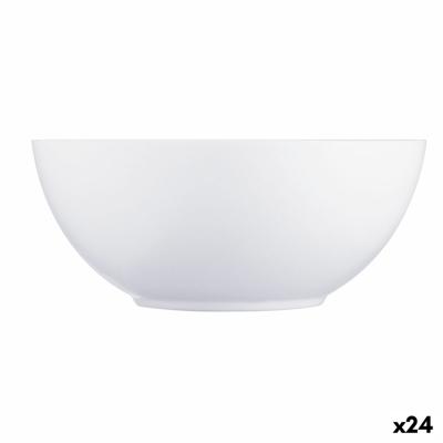 Kom Luminarc Diwali Wit Glas Ø 18 cm (24 Stuks)