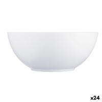 Kom Luminarc Diwali Wit Glas Ø 18 cm (24 Stuks)