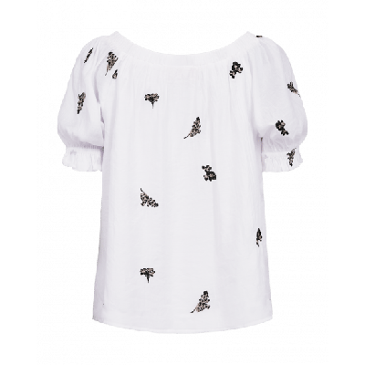 FreeQuent - Zwart | Dames | Blouse | Zwart | M | regular | Kamst mode