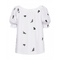 FreeQuent - Zwart | Dames | Blouse | Zwart | XXL | regular | Kamst mode