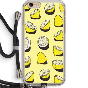 When Life Gives You Lemons...: iPhone 6 PLUS / 6S PLUS Transparant Hoesje met koord