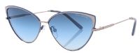 Daniel hechter Zonnebril DHS232 cat-eye cat. 3 staal/glas blauw - thumbnail