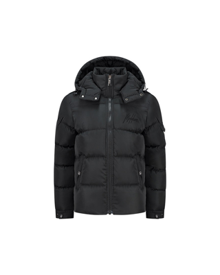Malelions winter winterjas jongens - zwart - Patch Puffer