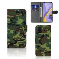 Samsung Galaxy A51 | Telefoon Hoesje | Army Dark