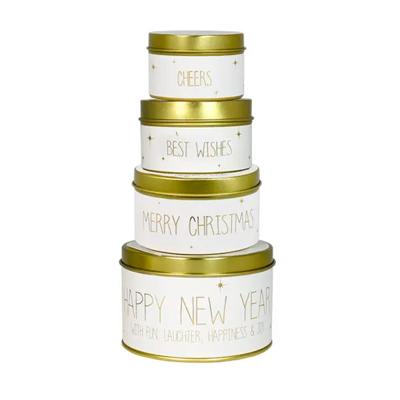 'My Flame - 4 kaarsen Luxe Giftbox Wit' kopen? | FOR YOU GIFTS