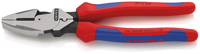 Knipex Kracht-kombitang "Lineman&apos;s Pliers" Amerikaans model | Meer-componentengrepen | Zwart geatramenteerd | Lengte 240 mm |