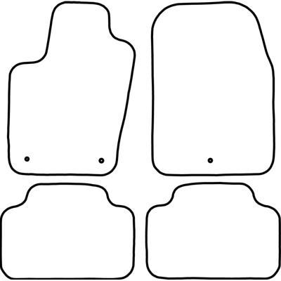 Automatten passend voor Jeep Grand Cherokee 2011-2014 TMJE504
