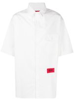 424 button down flap pocket shirt - Blanc