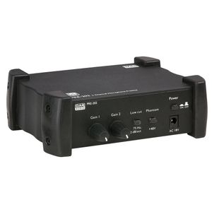 DAP PRE-202 2-kanaals microfoonvoorversterker
