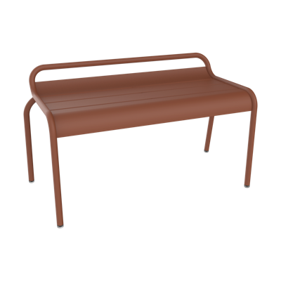 Fermob Luxembourg Compact tuinbank Red Ochre