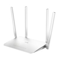 Cudy WR1300 draadloze router Gigabit Ethernet Dual-band (2.4 GHz / 5 GHz) Wit - thumbnail