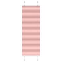 Pliss rolgordijn 45x150 cm stofbreedte 44,4 cm polyester roze