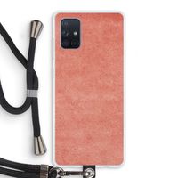 Marrakech Walls: Samsung Galaxy A71 Transparant Hoesje met koord