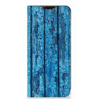 Motorola Moto E7 Power | E7i Power Book Wallet Case Wood Blue