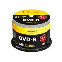 Intenso 4101155 DVD-R disc 4.7 GB 50 stuk(s) Spindel - thumbnail