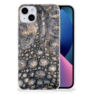 iPhone 15 Plus | TPU Hoesje | Krokodillenprint