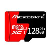 MICROGEGEVENS 128GB U1 rode en zwarte TF (Micro SD) geheugenkaart